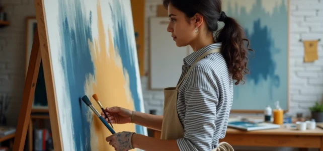 De muse à artiste : le parcours inspirant de Béatrice Vonderweidt en peinture
